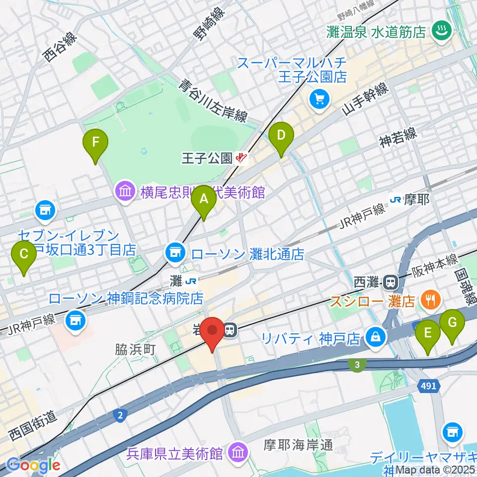 ゼーレ弦楽器工房周辺のホテル一覧地図