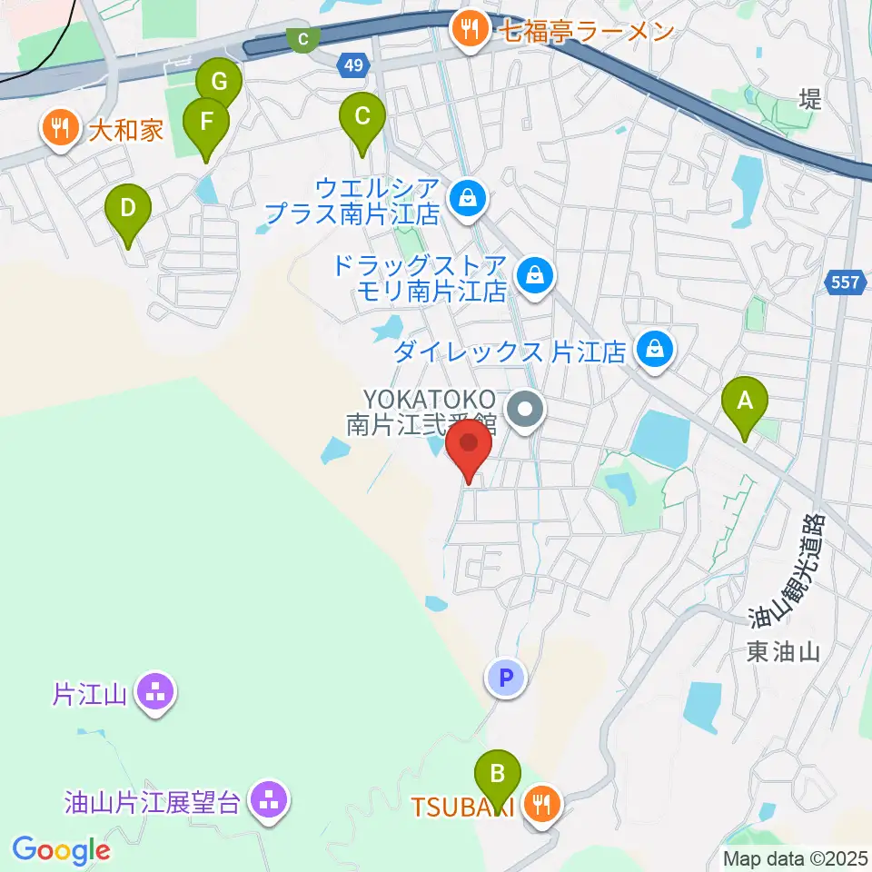 福岡あこや周辺のホテル一覧地図