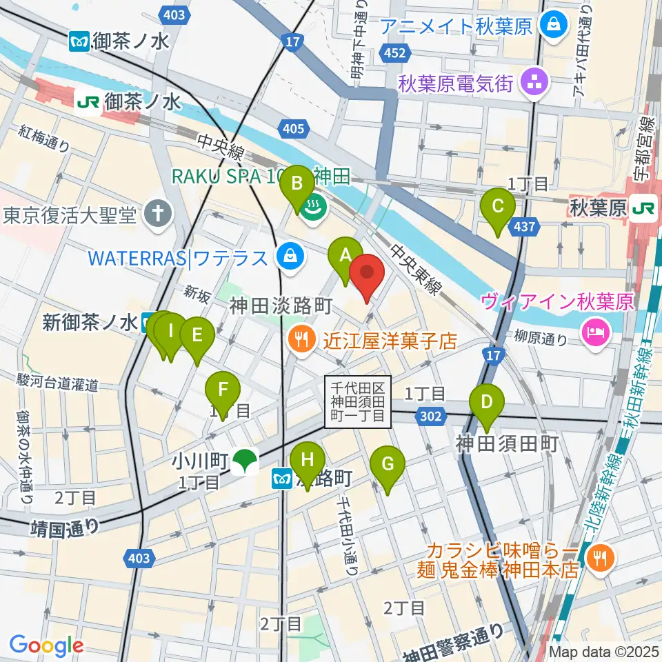 アムトランス周辺のホテル一覧地図