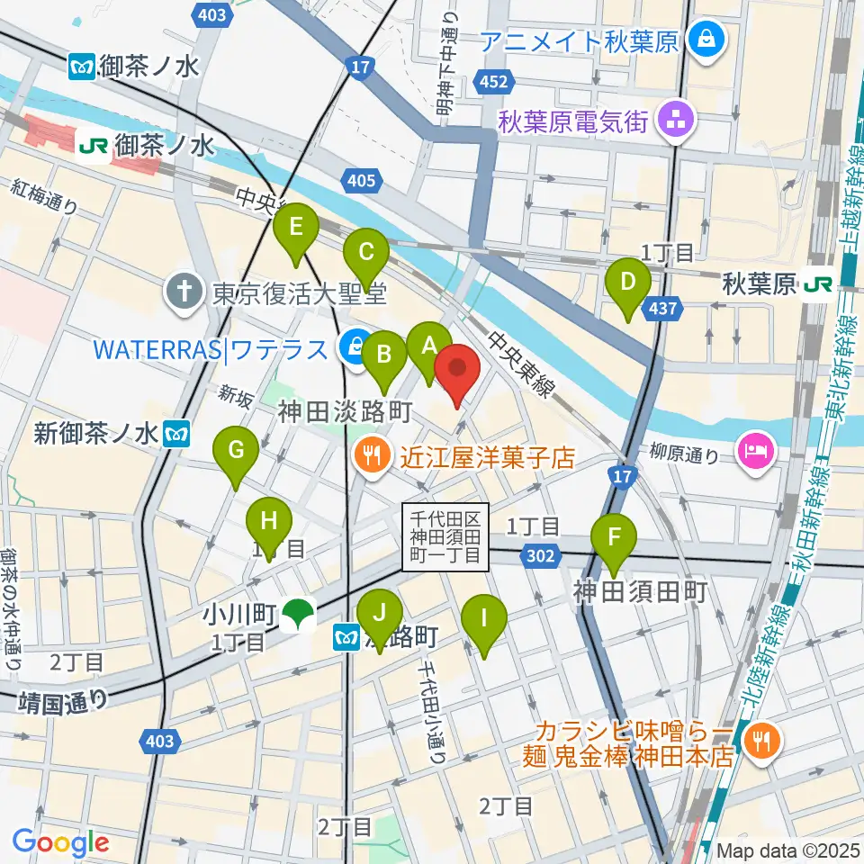 アムトランス周辺のホテル一覧地図