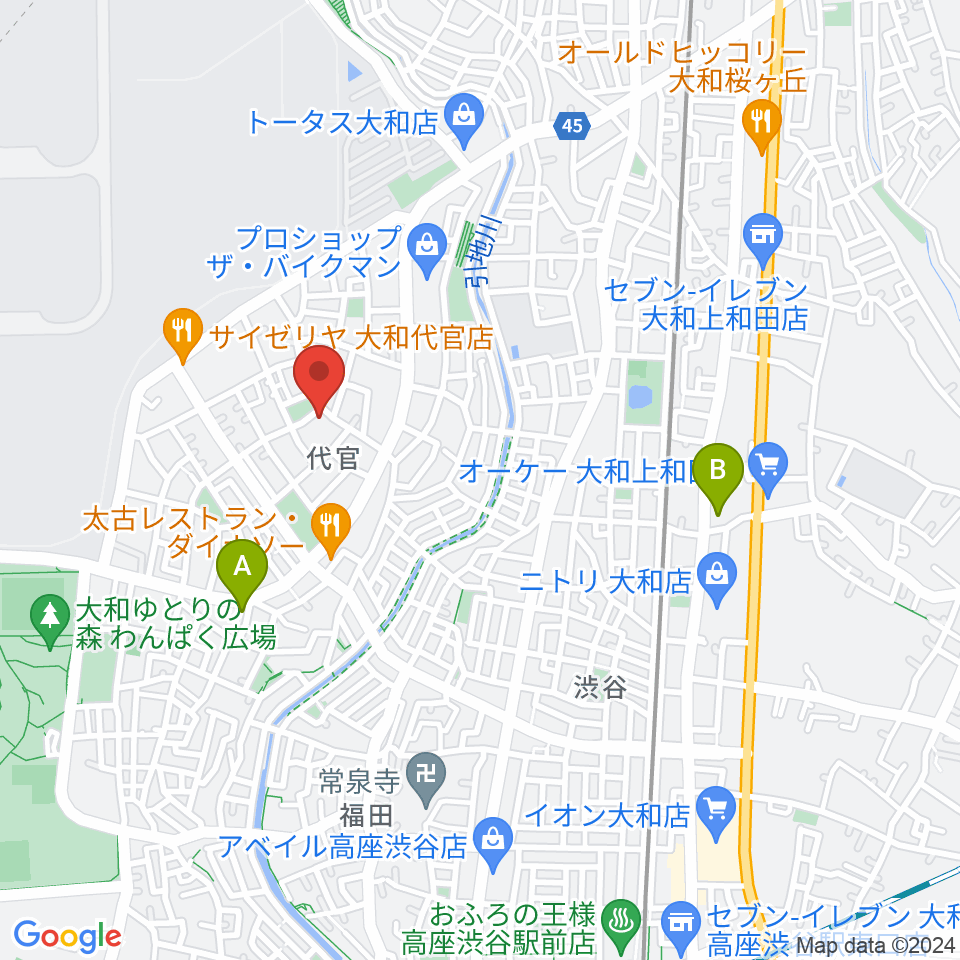 Gottsu周辺のホテル一覧地図