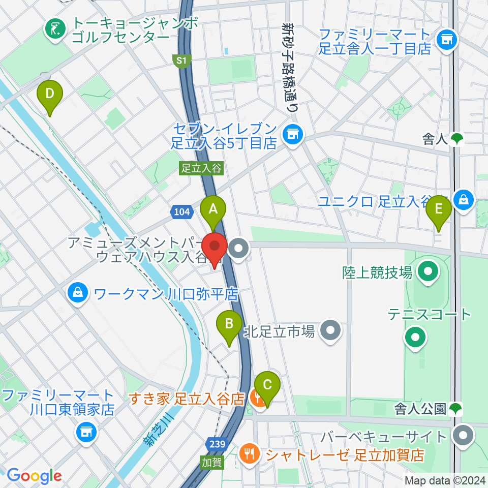 大塚竹管楽器周辺のホテル一覧地図