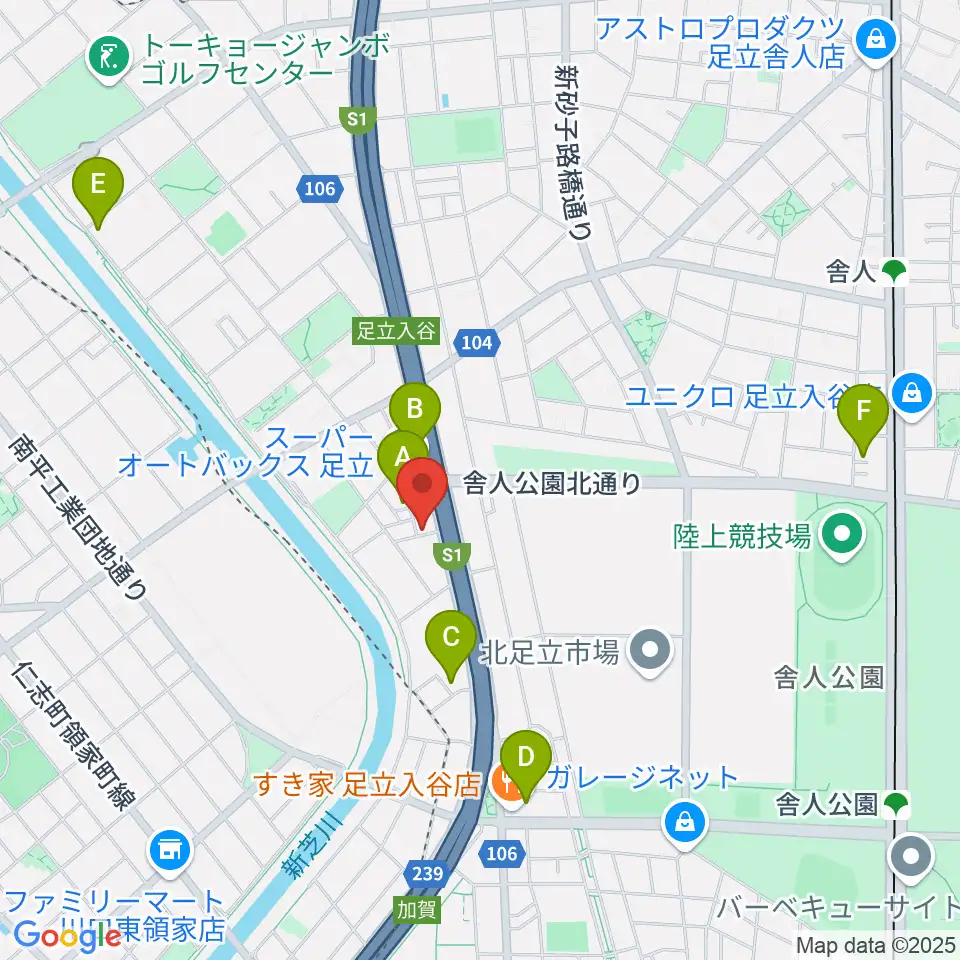 大塚竹管楽器周辺のホテル一覧地図