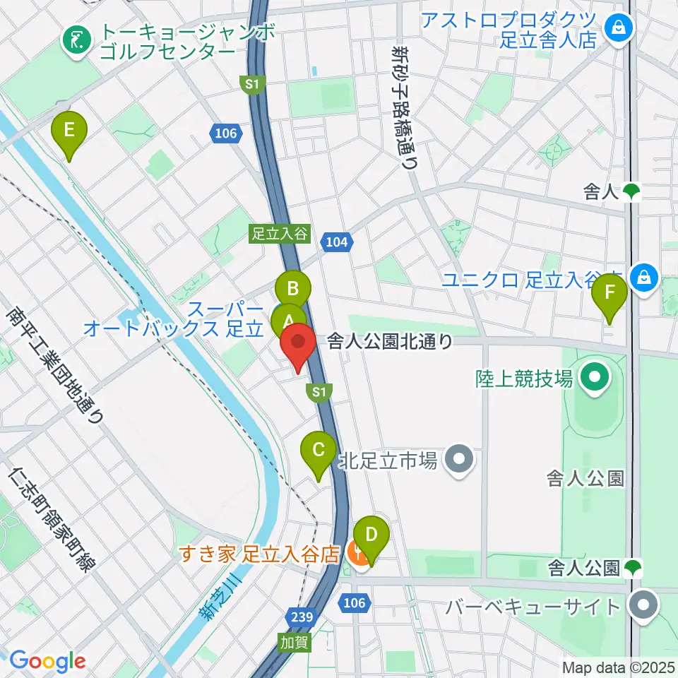 大塚竹管楽器周辺のホテル一覧地図