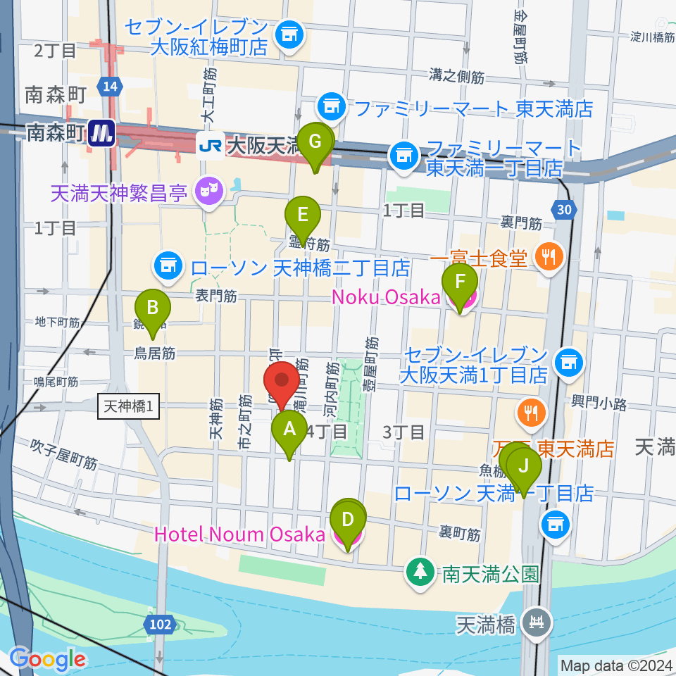 アトリエやまぐち周辺のホテル一覧地図