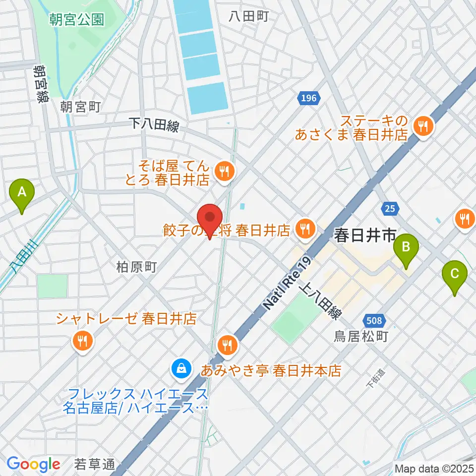 サウンド工房K&K周辺のホテル一覧地図