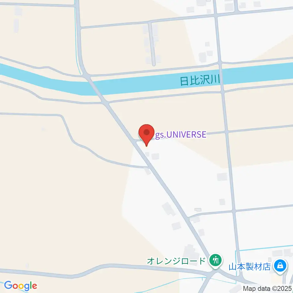 guitar shop UNIVERSE周辺のホテル一覧地図