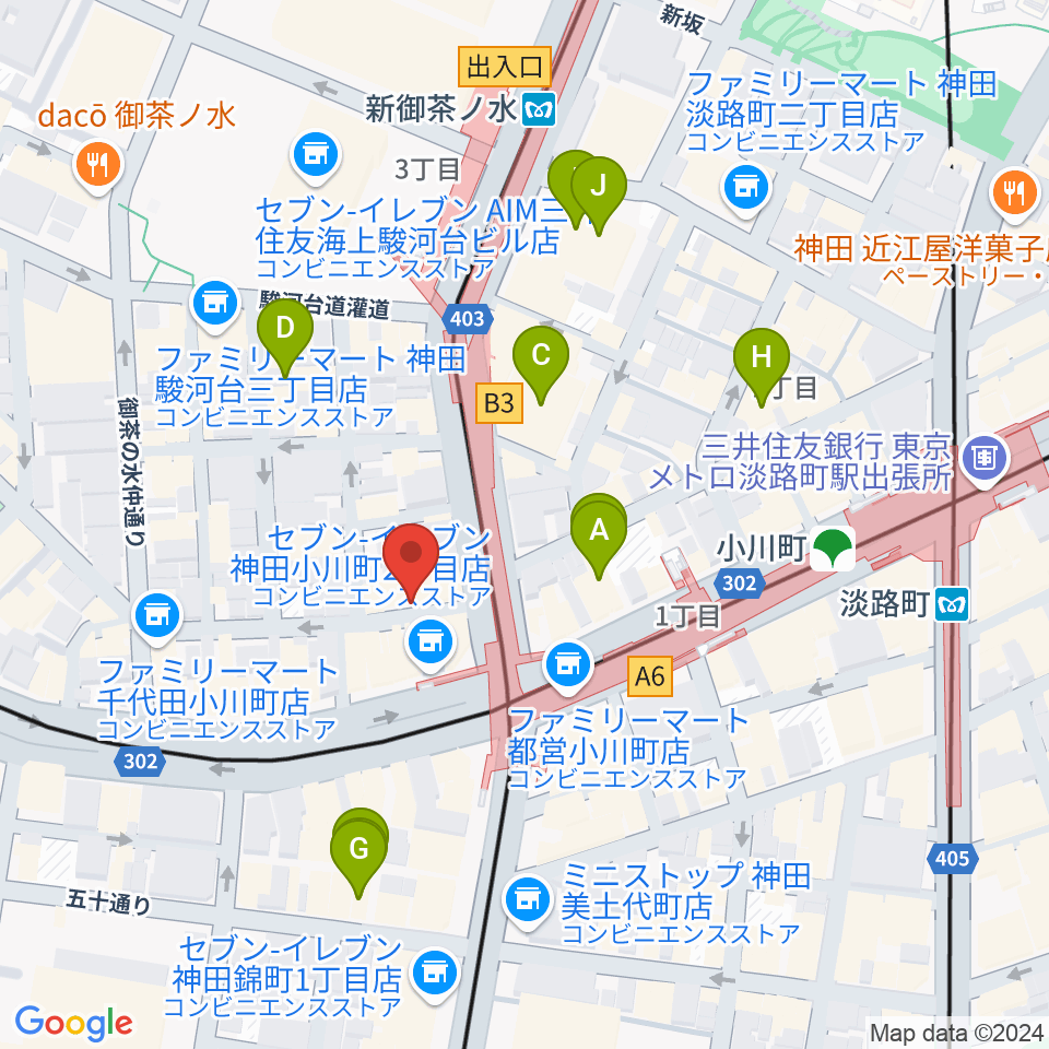 Hobo's周辺のホテル一覧地図