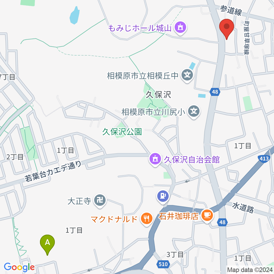 池田ピアノ城山工房周辺のホテル一覧地図