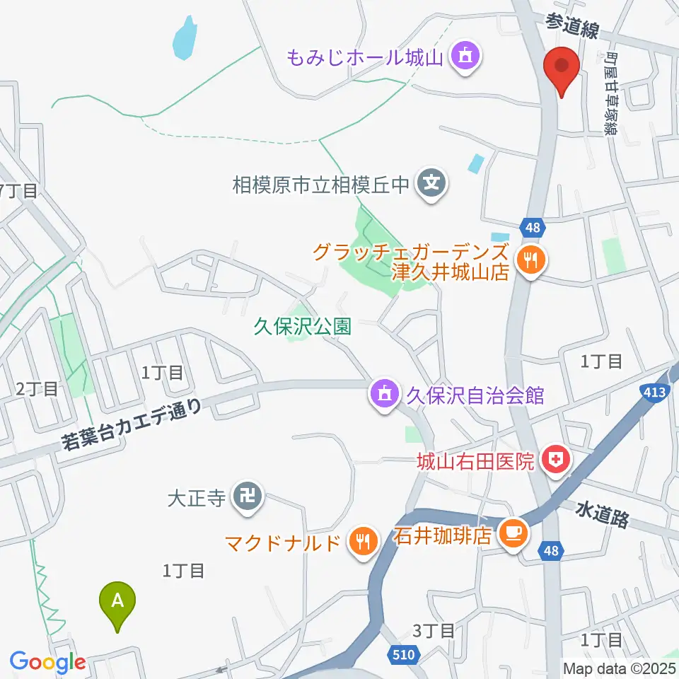 池田ピアノ城山工房周辺のホテル一覧地図