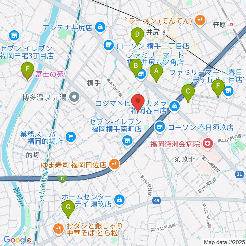 石田ヴァイオリン工房周辺のホテル一覧地図