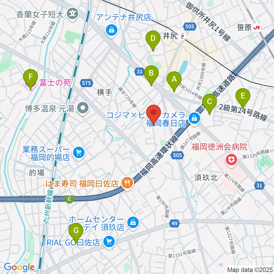 石田ヴァイオリン工房周辺のホテル一覧地図