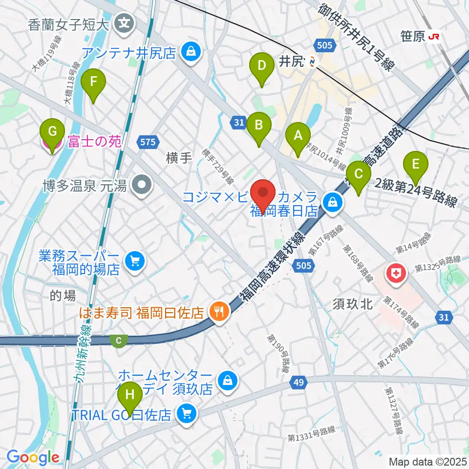 石田ヴァイオリン工房周辺のホテル一覧地図