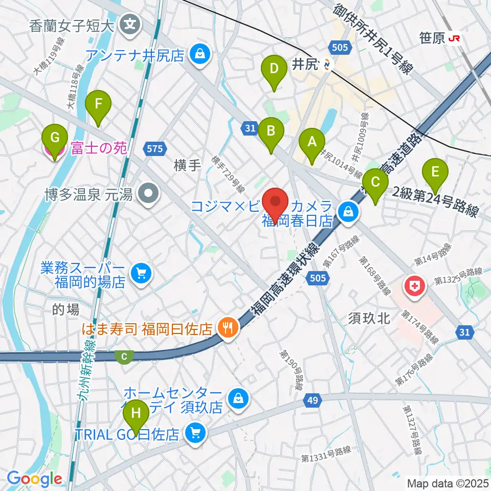 石田ヴァイオリン工房周辺のホテル一覧地図