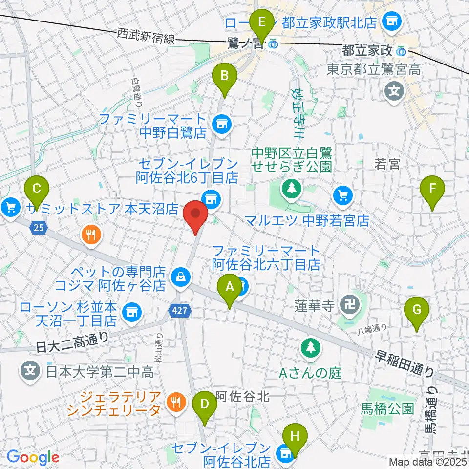 きく岡邦楽器店周辺のホテル一覧地図