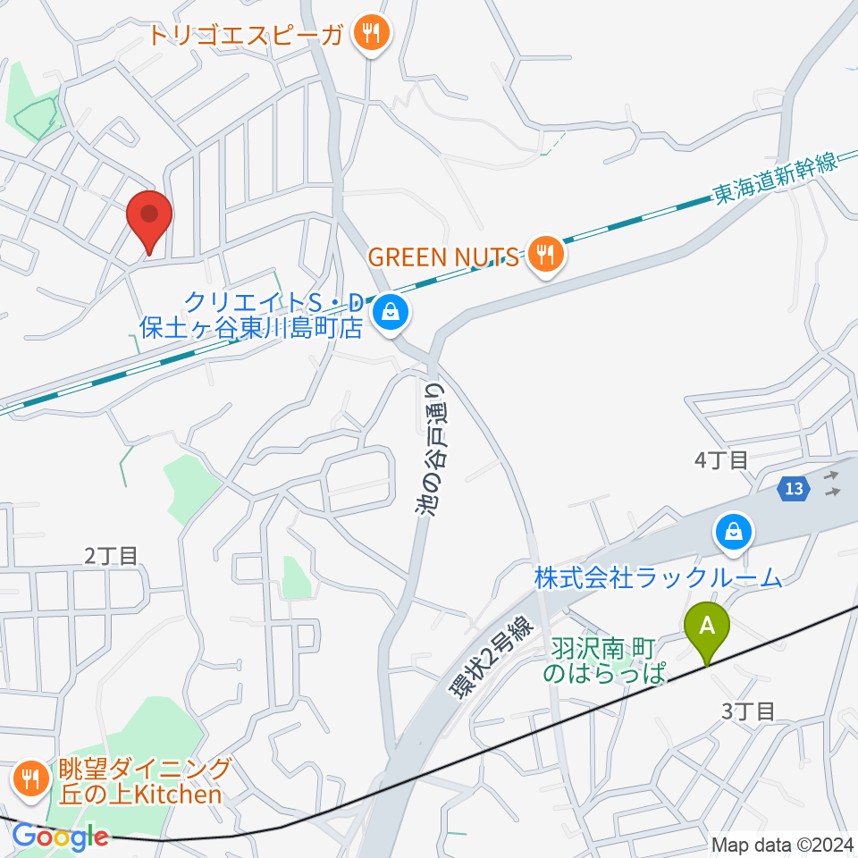 クラビアハウス周辺のホテル一覧地図