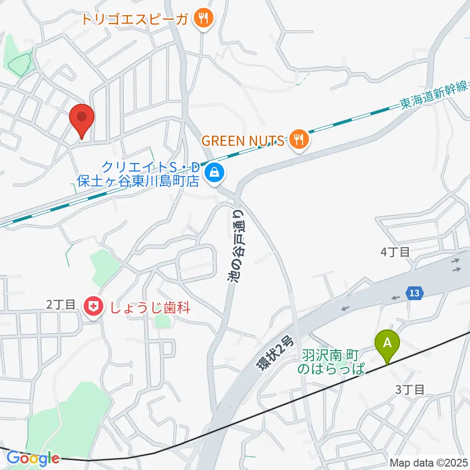 クラビアハウス周辺のホテル一覧地図