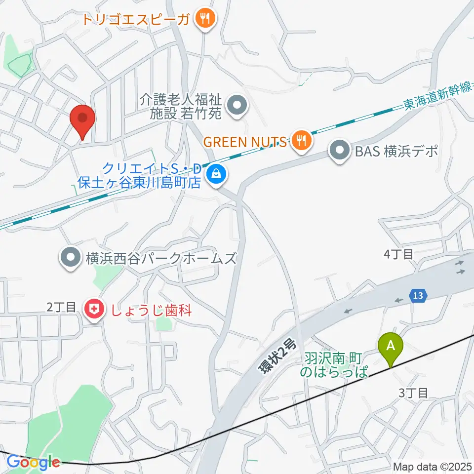 クラビアハウス周辺のホテル一覧地図