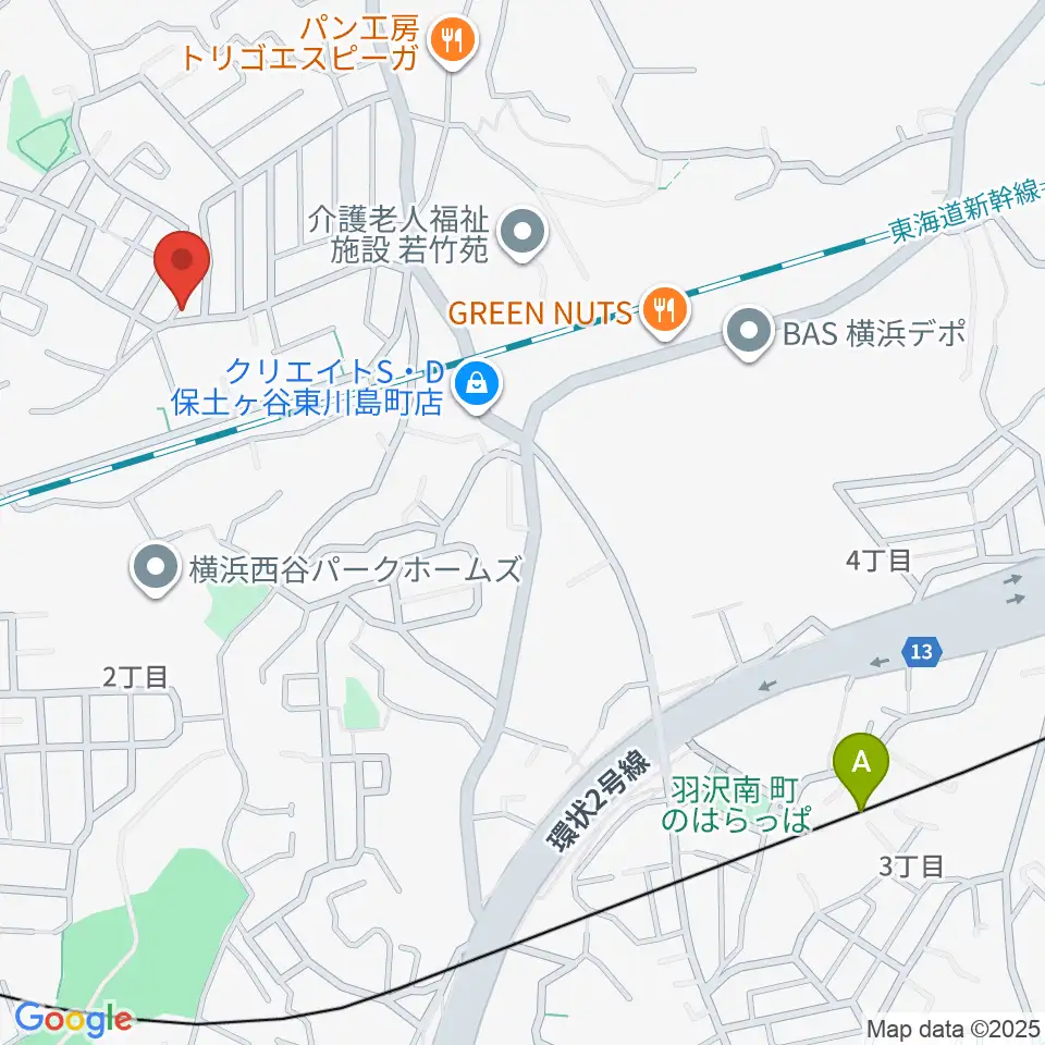 クラビアハウス周辺のホテル一覧地図