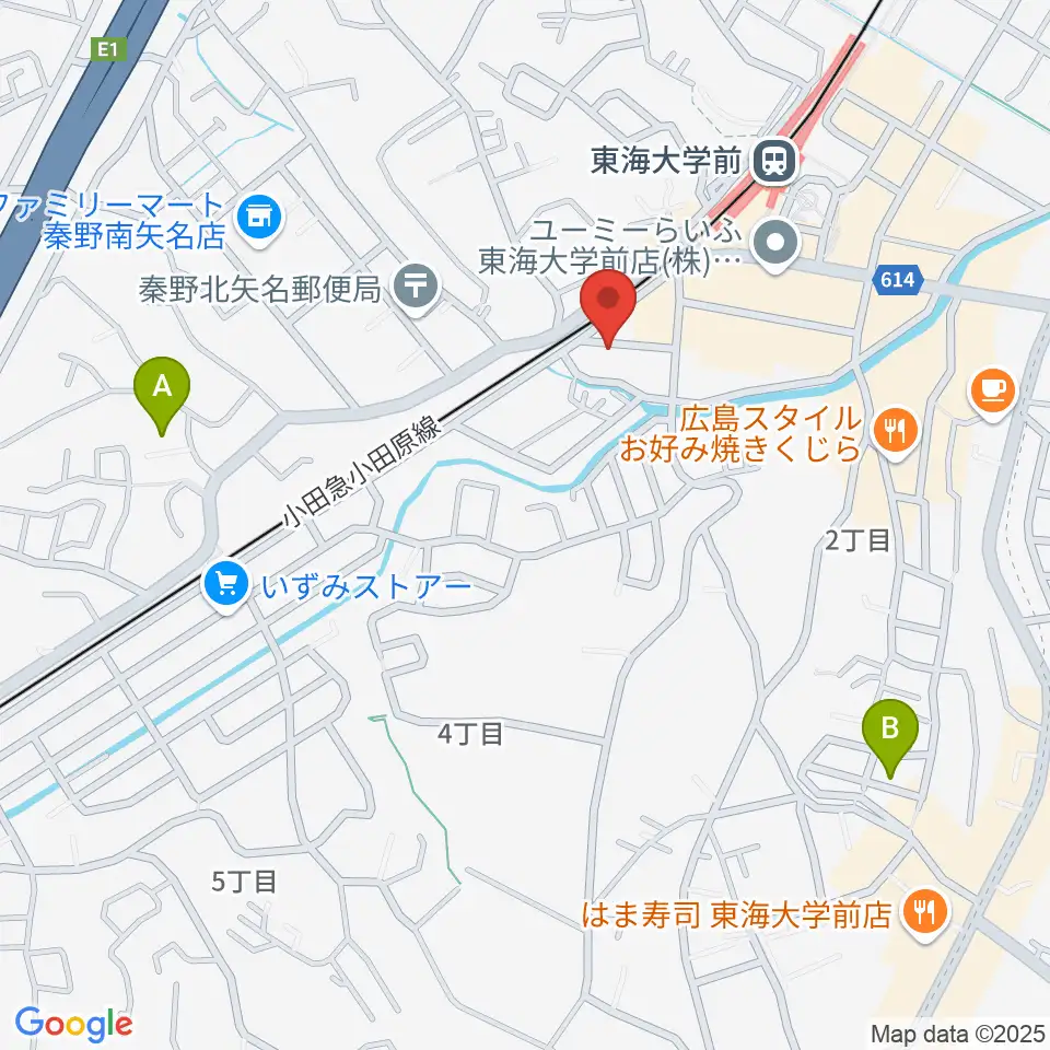 HiP-Sound秦野本店周辺のホテル一覧地図