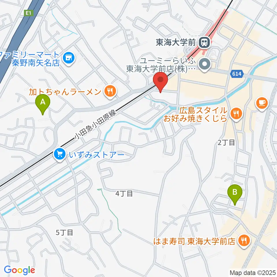 HiP-Sound秦野本店周辺のホテル一覧地図