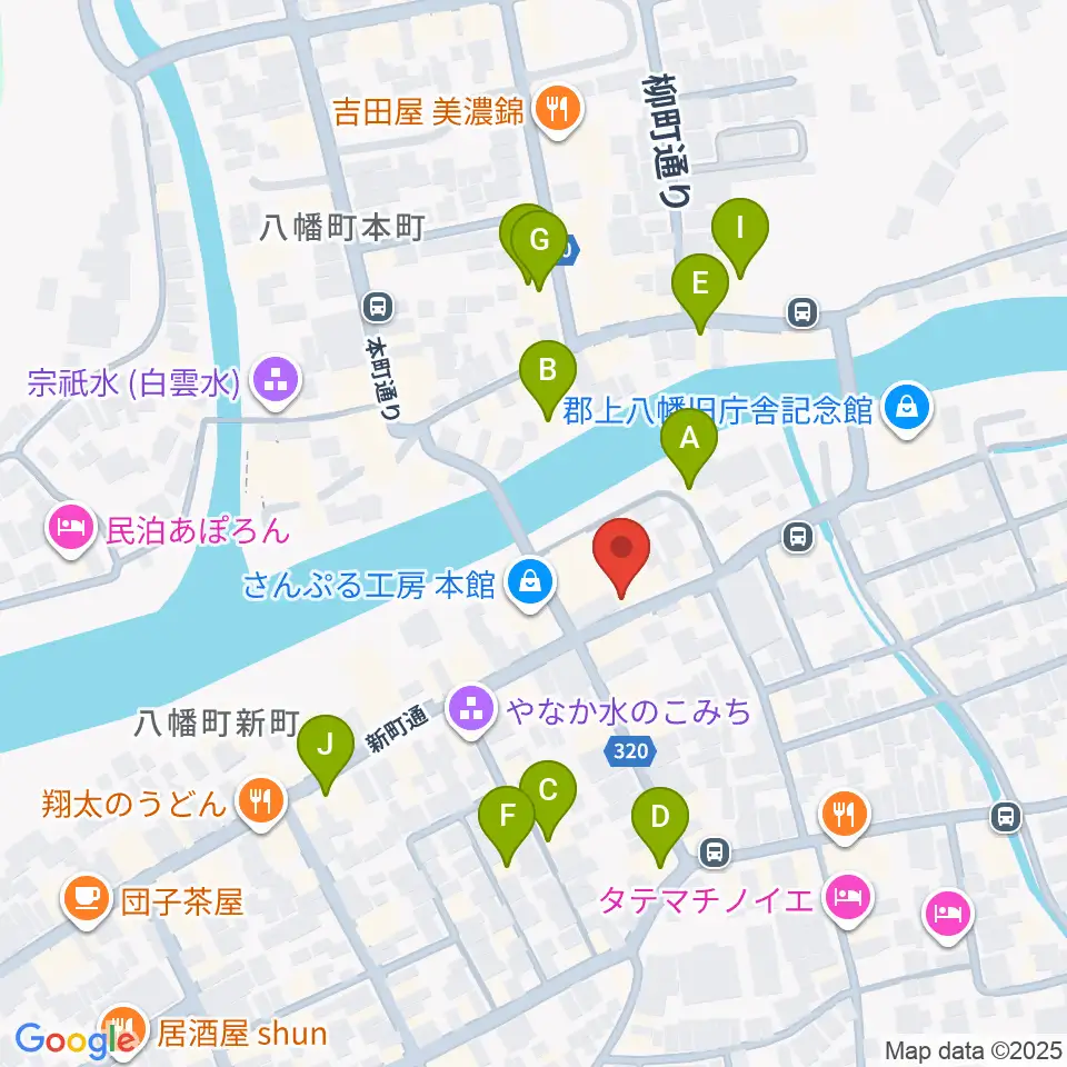 Ksound 小林楽器店周辺のホテル一覧地図