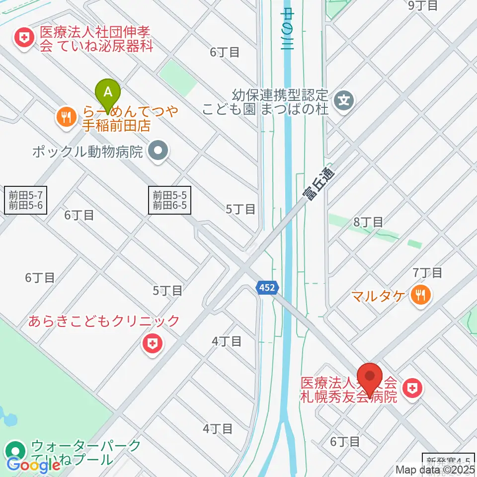 極東貿易周辺のホテル一覧地図