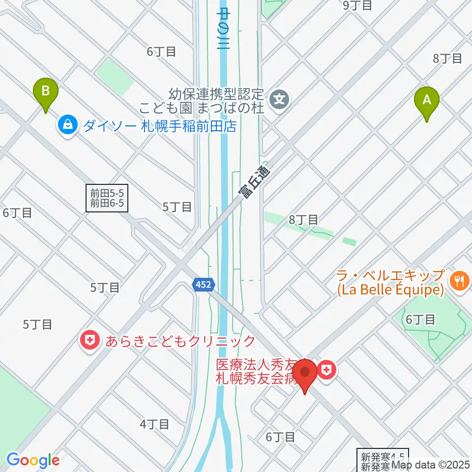 極東貿易周辺のホテル一覧地図