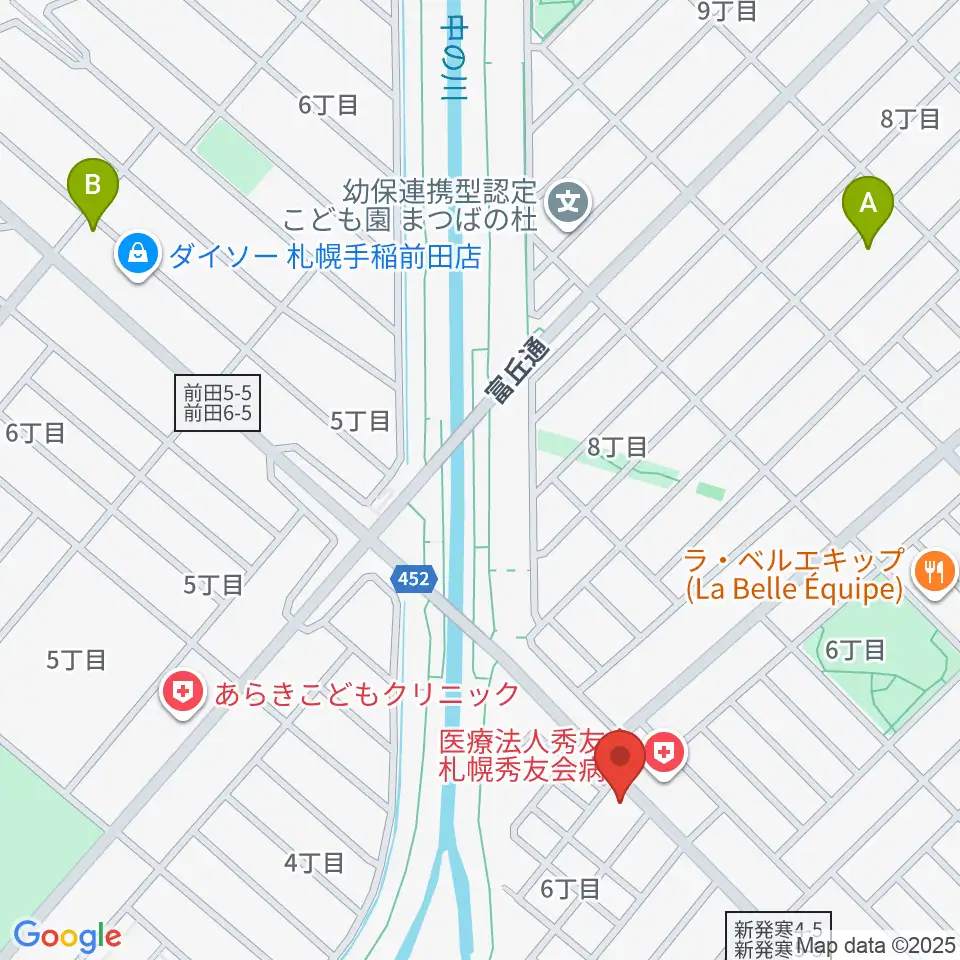 極東貿易周辺のホテル一覧地図