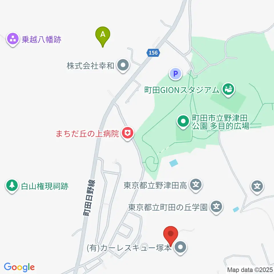 マナ オルゲルバウ周辺のホテル一覧地図