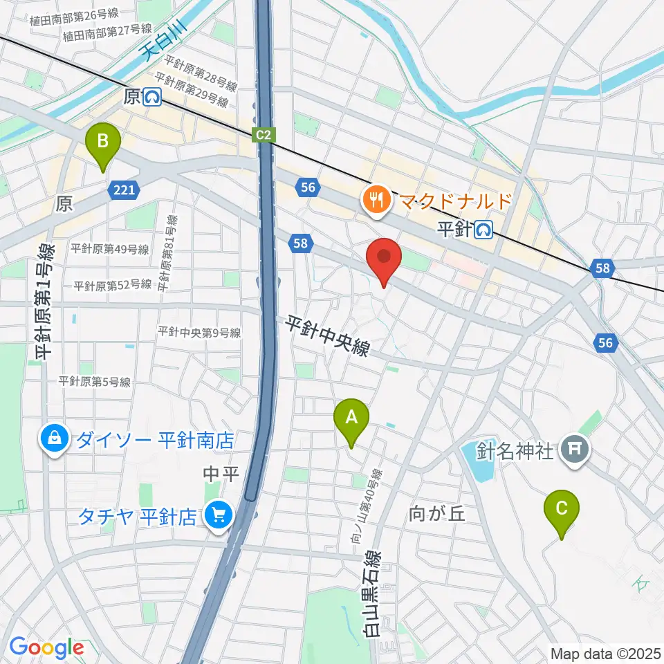 名古屋ピアノ調律センター周辺のホテル一覧地図