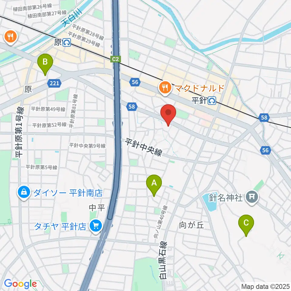 名古屋ピアノ調律センター周辺のホテル一覧地図