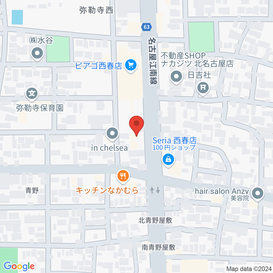 オタイレコード周辺のホテル一覧地図