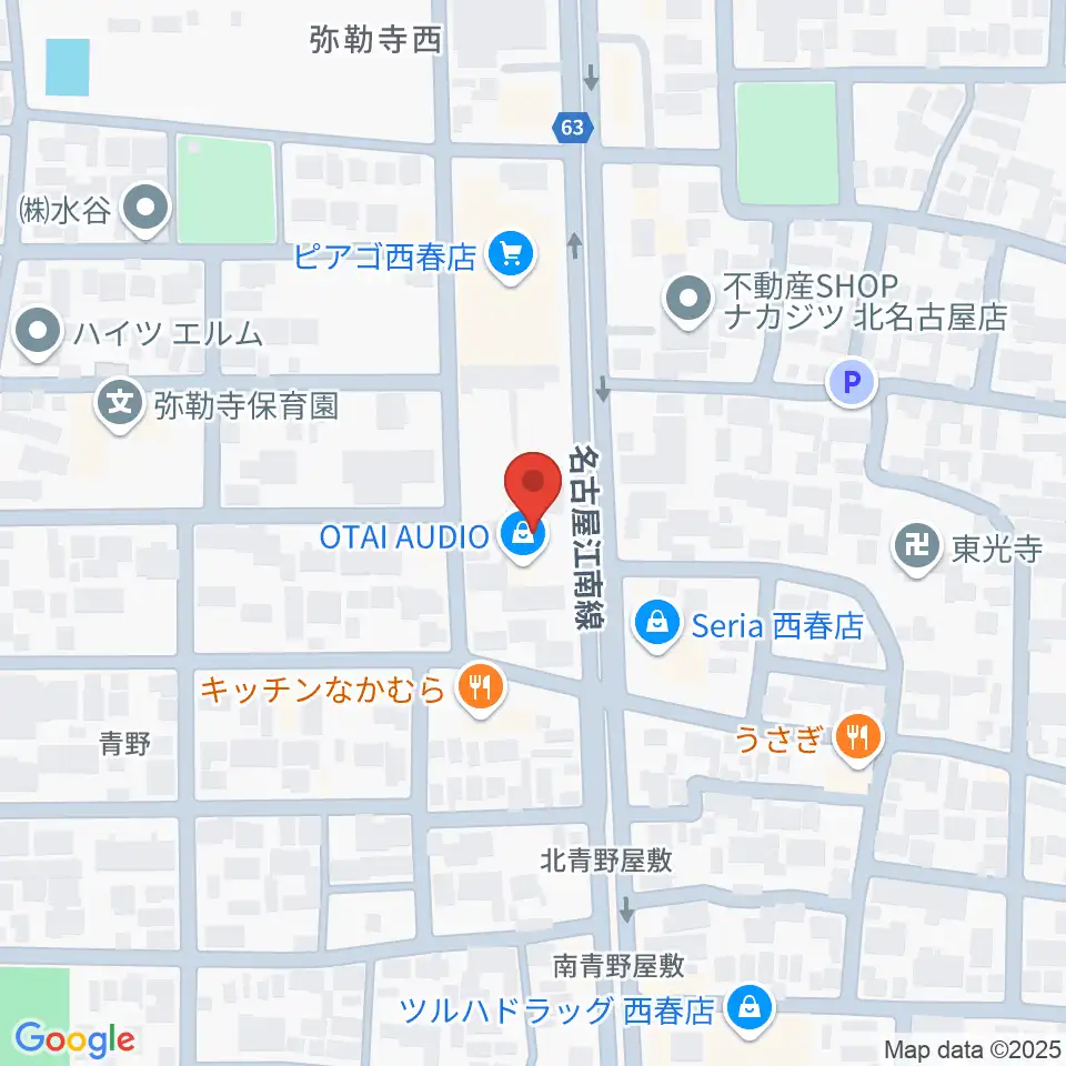 オタイレコード周辺のホテル一覧地図