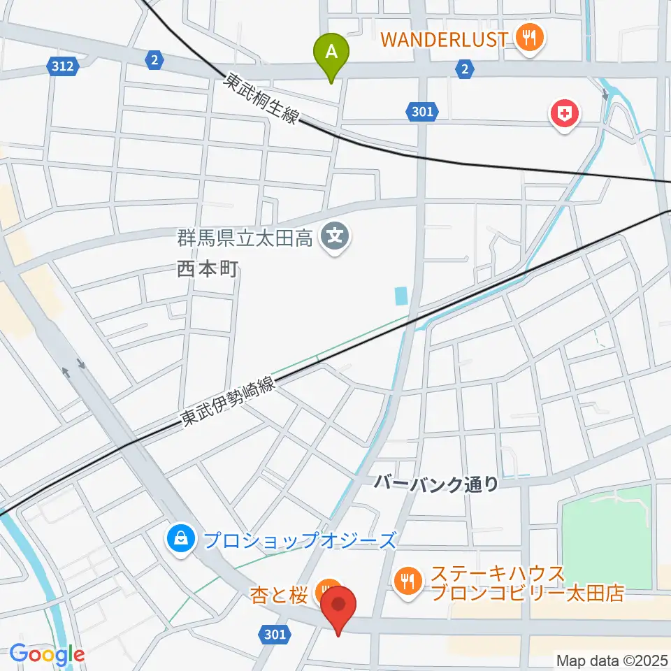 大津楽器店周辺のホテル一覧地図