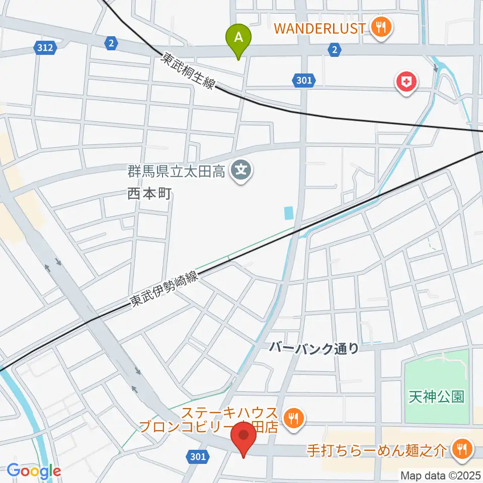 大津楽器店周辺のホテル一覧地図
