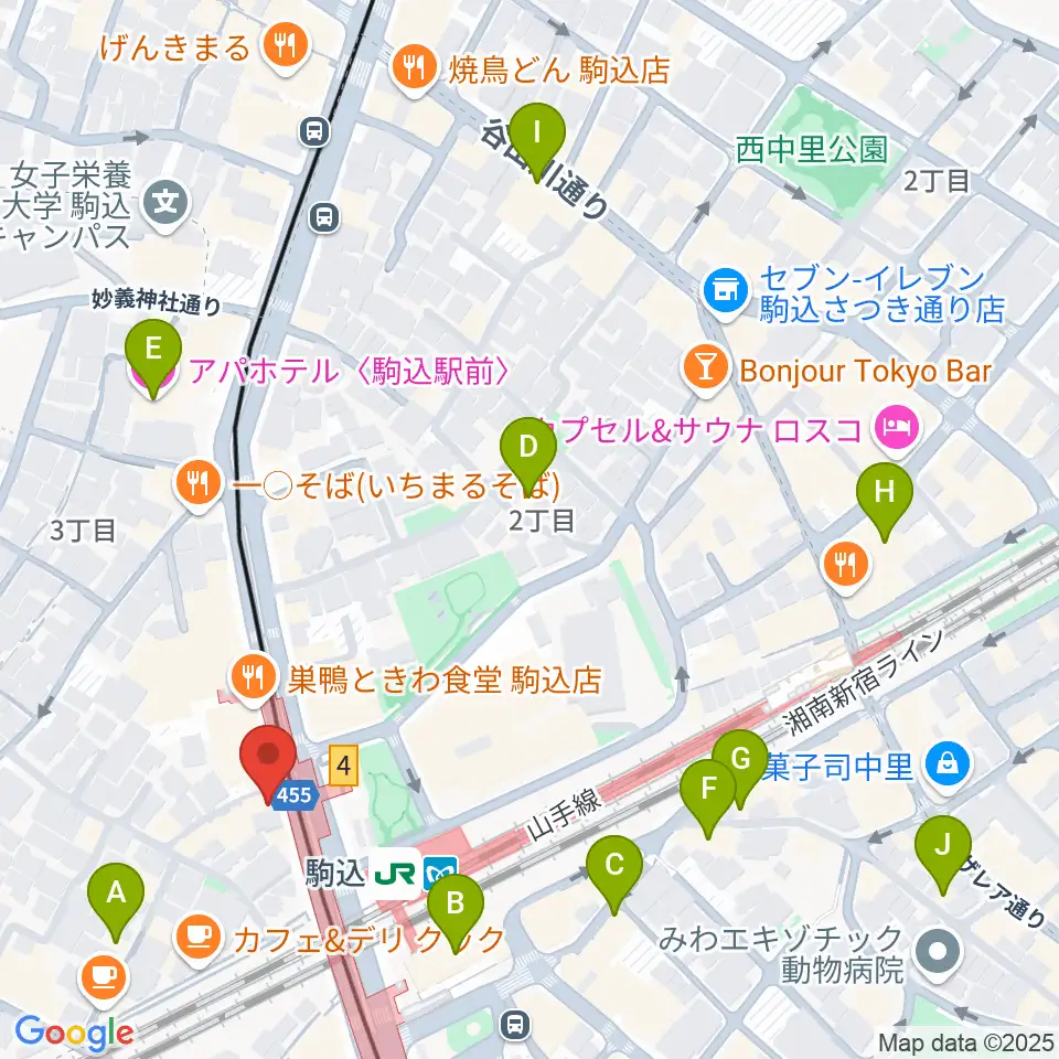 サト・テクノ・ミュージック周辺のホテル一覧地図