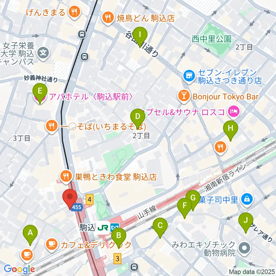 サト・テクノ・ミュージック周辺のホテル一覧地図