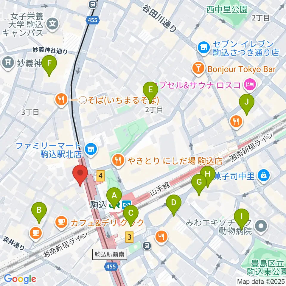 サト・テクノ・ミュージック周辺のホテル一覧地図