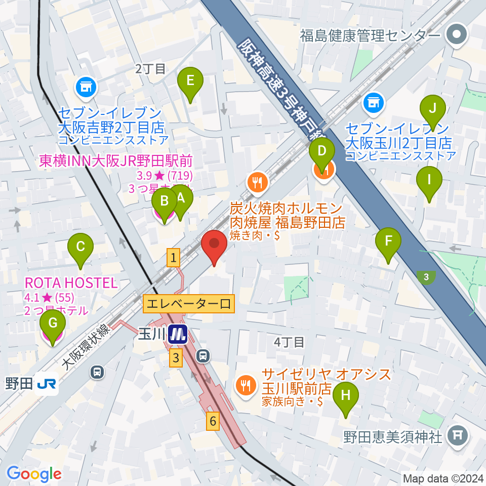 沖縄三線の店 佐々忠周辺のホテル一覧地図