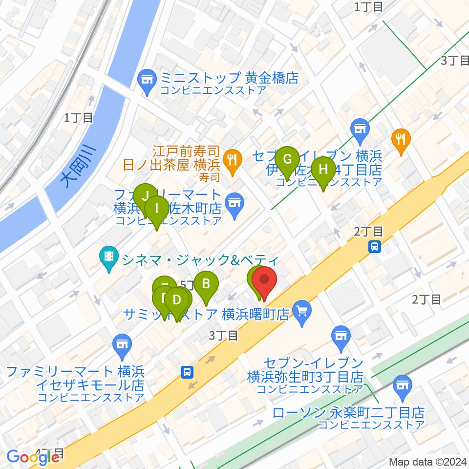 琴・三味線 志づか堂周辺のホテル一覧地図