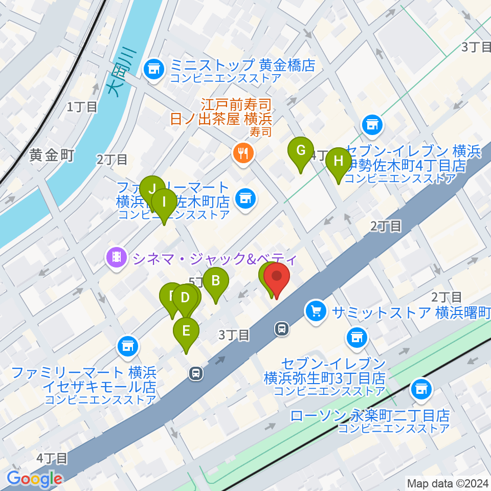 琴・三味線 志づか堂周辺のホテル一覧地図