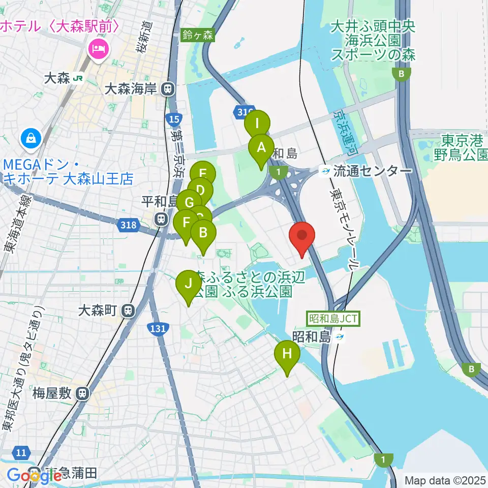 株式会社サウンドクルー周辺のホテル一覧地図