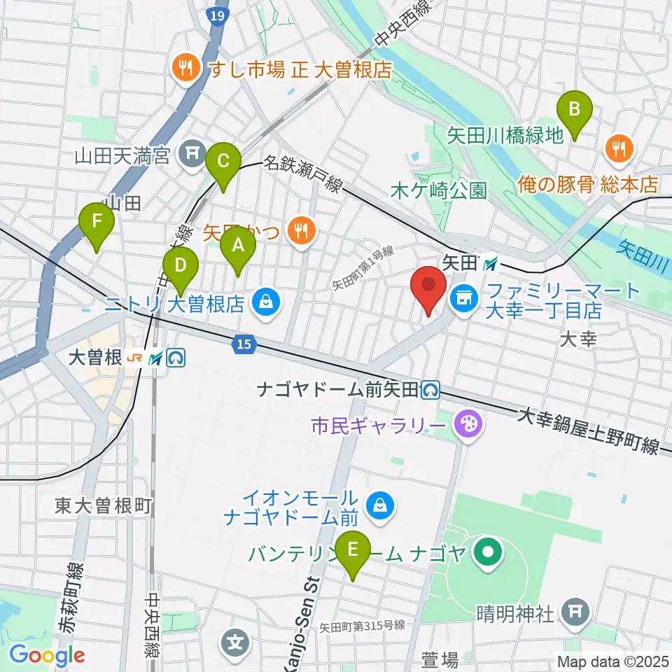 杉藤楽弓社周辺のホテル一覧地図
