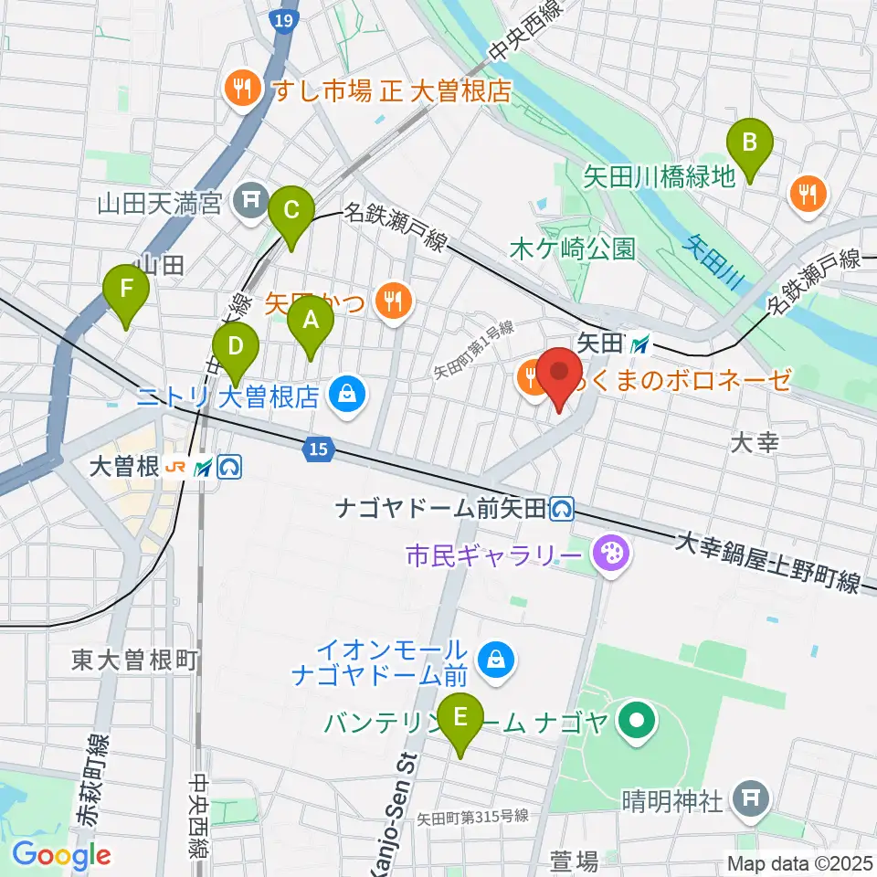 杉藤楽弓社周辺のホテル一覧地図
