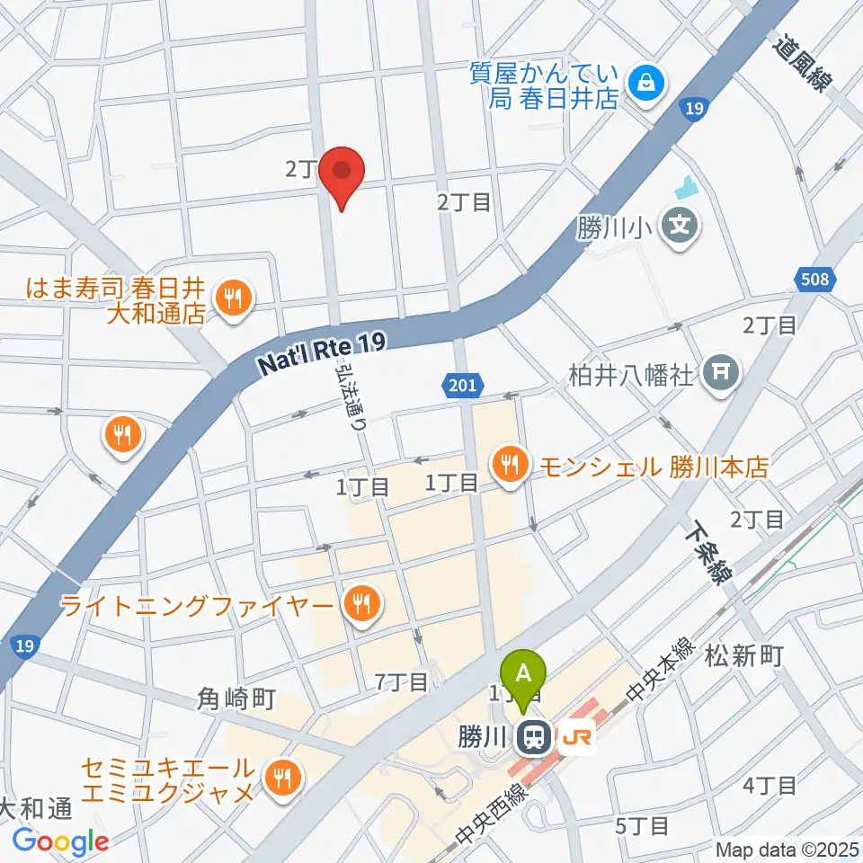 ドゥーミュージック周辺のホテル一覧地図