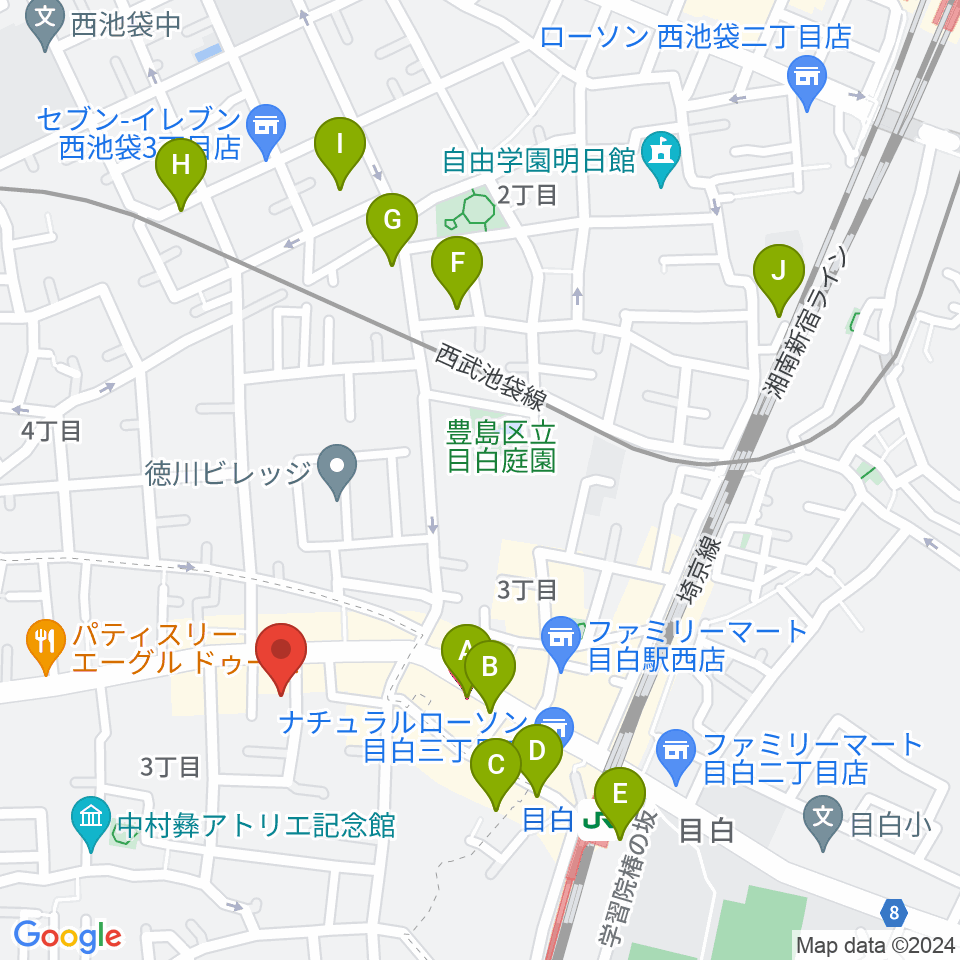 フルート専門店 テオバルト周辺のホテル一覧地図