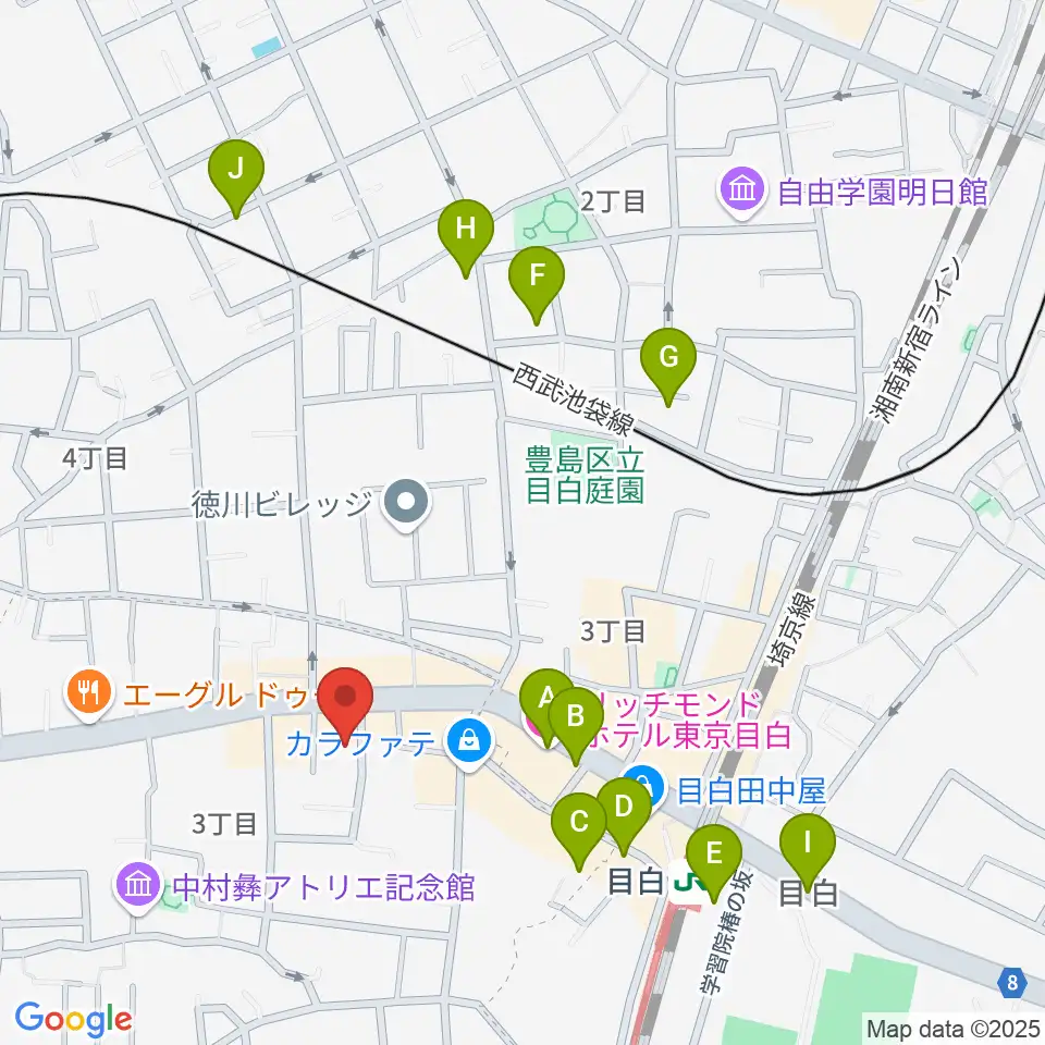 フルート専門店 テオバルト周辺のホテル一覧地図