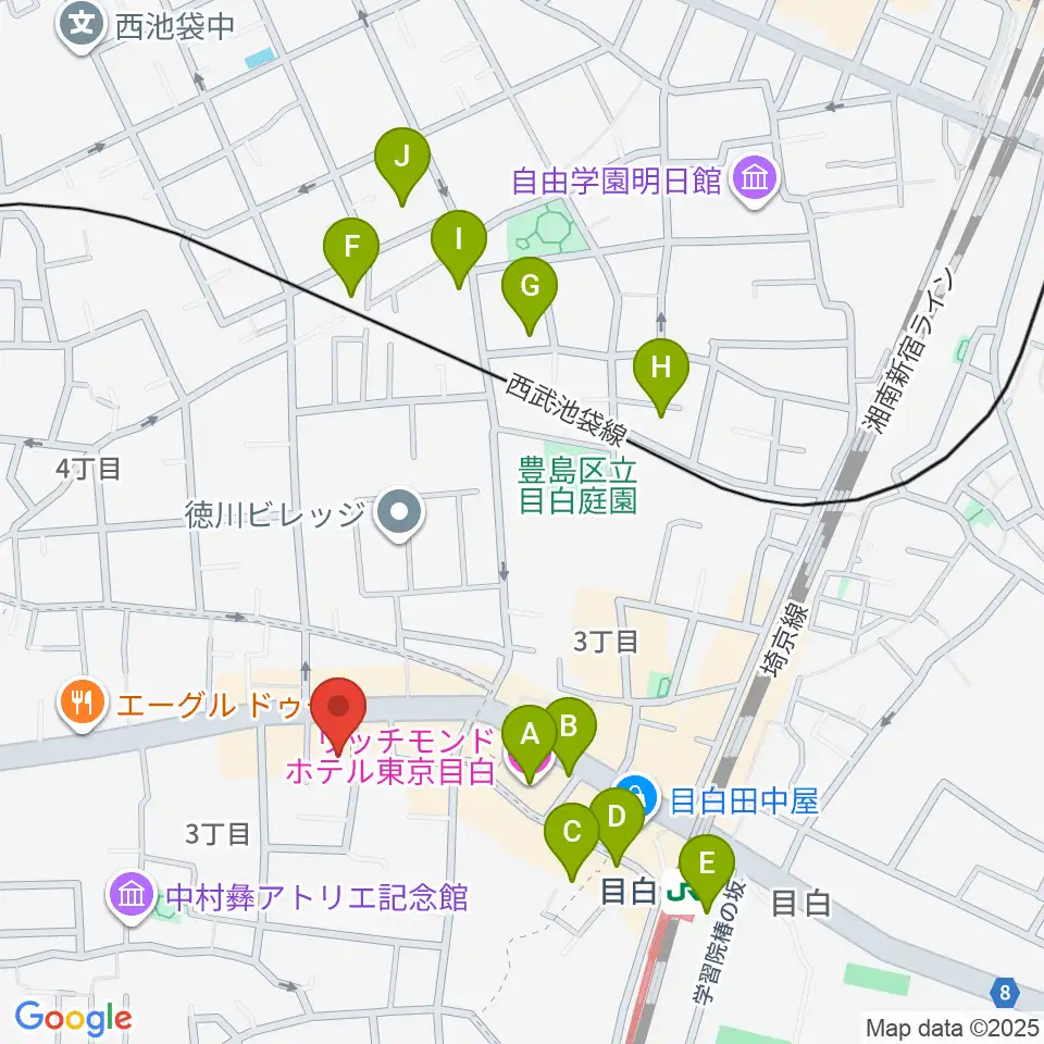 フルート専門店 テオバルト周辺のホテル一覧地図