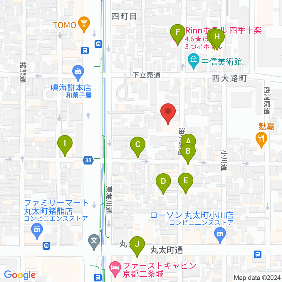 鳥羽屋周辺のホテル一覧地図